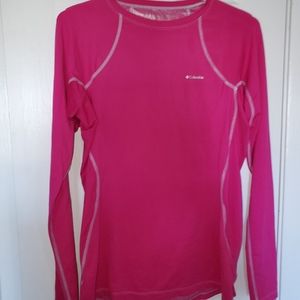 Women's Columbia shirt with omni-heat interior